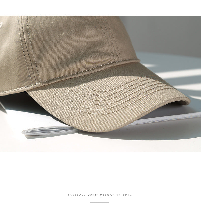 Custom Logo Cotton Soft Top Baseball Cap For Women Men Classics Simple Adjustable Dad Hat Outdoor Sport Dad Hats Wholesale