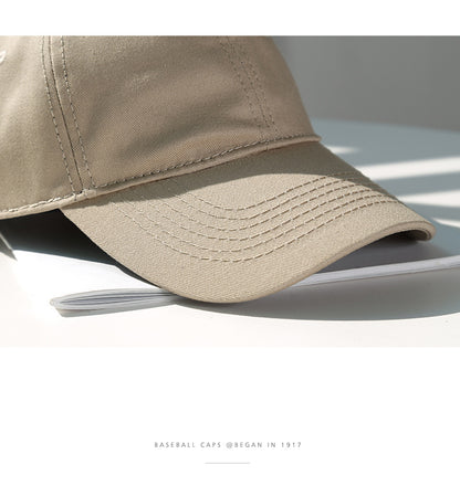 Custom Logo Cotton Soft Top Baseball Cap For Women Men Classics Simple Adjustable Dad Hat Outdoor Sport Dad Hats Wholesale