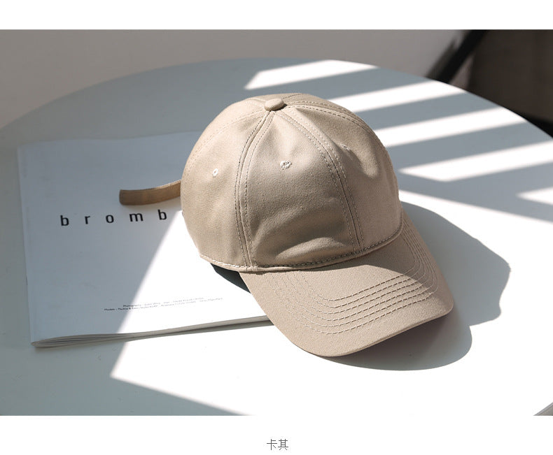 Custom Logo Cotton Soft Top Baseball Cap For Women Men Classics Simple Adjustable Dad Hat Outdoor Sport Dad Hats Wholesale