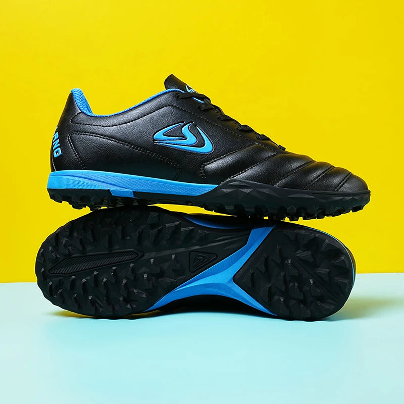 Nouvelles chaussures de football pour hommes, chaussures de soccer d'extérieur TF FG, crampons pour terrain en herbe, chaussures d'entraînement confortables, chaussures de match, futsal, chaussures de sport respirantes pour