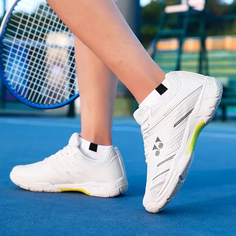 New Professional Badminton Shoes Sneakers Men's Breathable Anti-slip Tennis Sport Shoes for Men Women Training Sneakers