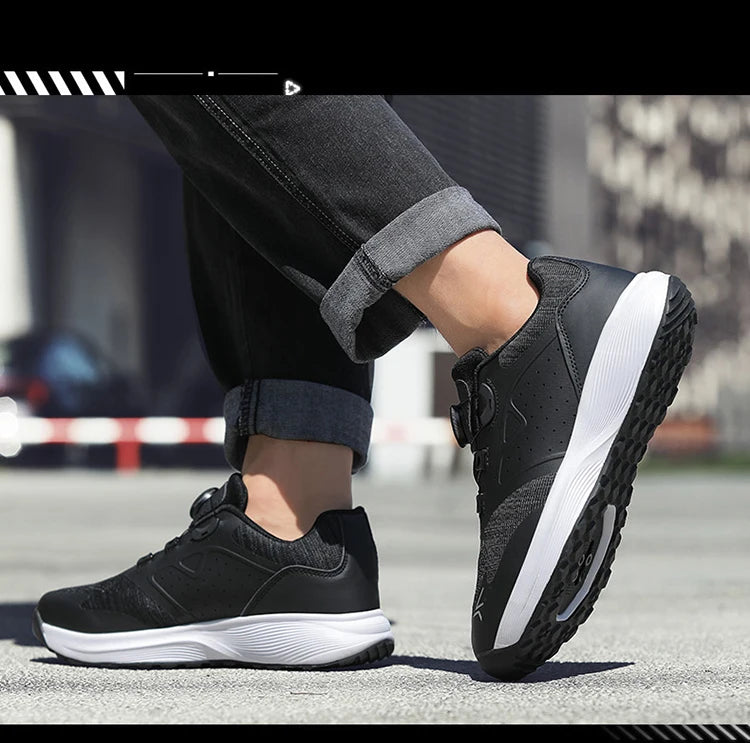 Cycling Sneakers MTB Men's Sports Dirt Bike Shoes SPD Pedal Mountain Bicycle Footwear Speed Racing Flat Off-Road Cycling Shoes
