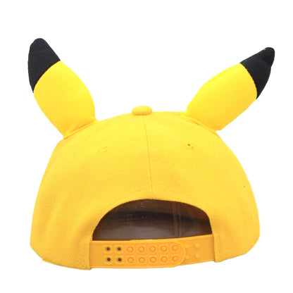 Anime Figure Pokemon Baseball Cap Pikachu Hat Adjustable Pokemon Cosplay Hip Hop Cartoon Adult Hats Boy Girl Kids Birthday Gifts