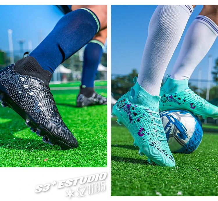Chuteiras de futebol para homem, sapatos de futebol, chuteiras de futebol para rapazes, chuteiras de futebol para crianças, ténis, chuteiras de futebol unissexo