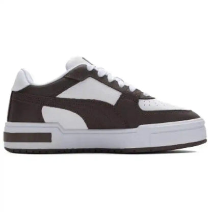 Nouvelles baskets décontractées polyvalentes PUMA unisexe à tige basse 2026 380190-63 Puma Blanc Café Marron Or Accent