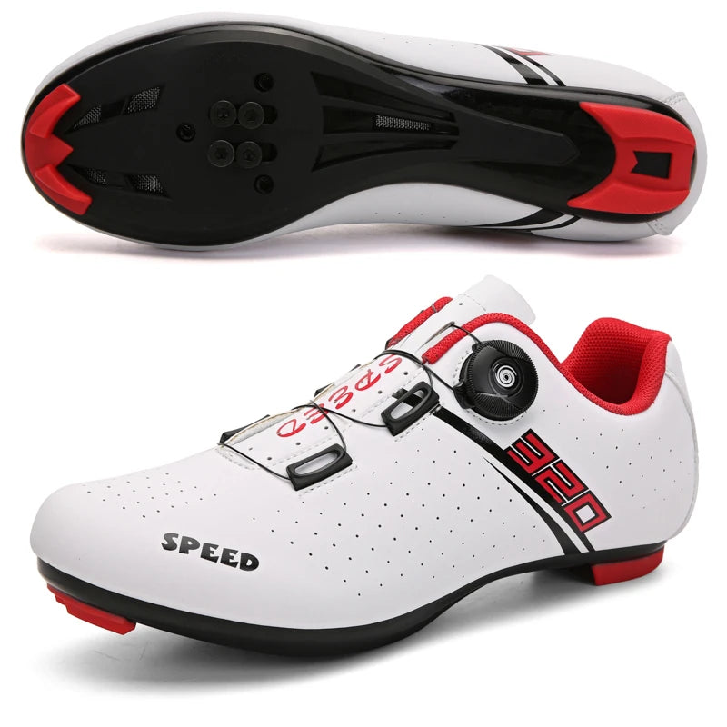 New Cycling Shoes MTB Cycling Men's Sports Shoes Self-Locking Speed Road Cycling Sports Shoes Women's SPD Cleats Cycling Shoes
