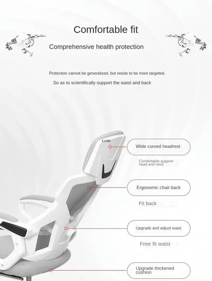 Computer Chair, Rotating Office Chair, Boss Chair, Comfortable To Lie Down, Student Bedroom, Engineering Chairs,e-sports Chairs