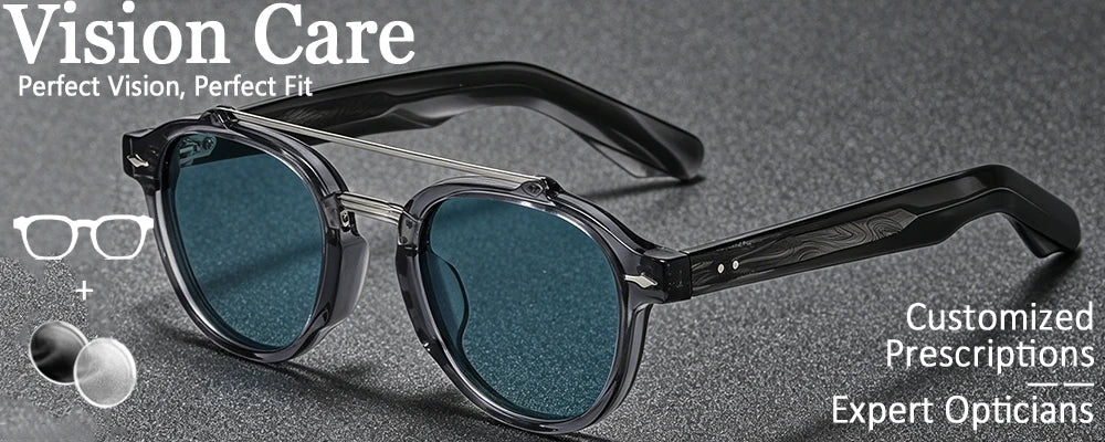 Caterside Polarized Round Sunglasses Men TR Frame Core Insert Leg Sun Glasses Women Set Retro Driving Fishing Punk Eyewear UV400