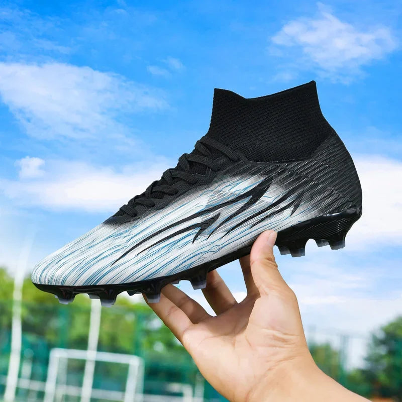 Nouvelles chaussures de football pour hommes, chaussures d'entraînement professionnelles, baskets de match, chaussures de football ultralégères, chaussures de sport pour l'extérieur, antidérapantes, unisexes