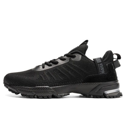 Baasploa Men Running Shoes Brand Male Designer Mesh Casual Sneakers Lightweight Lace-Up New Male Outdoor Sports Tennis Shoe