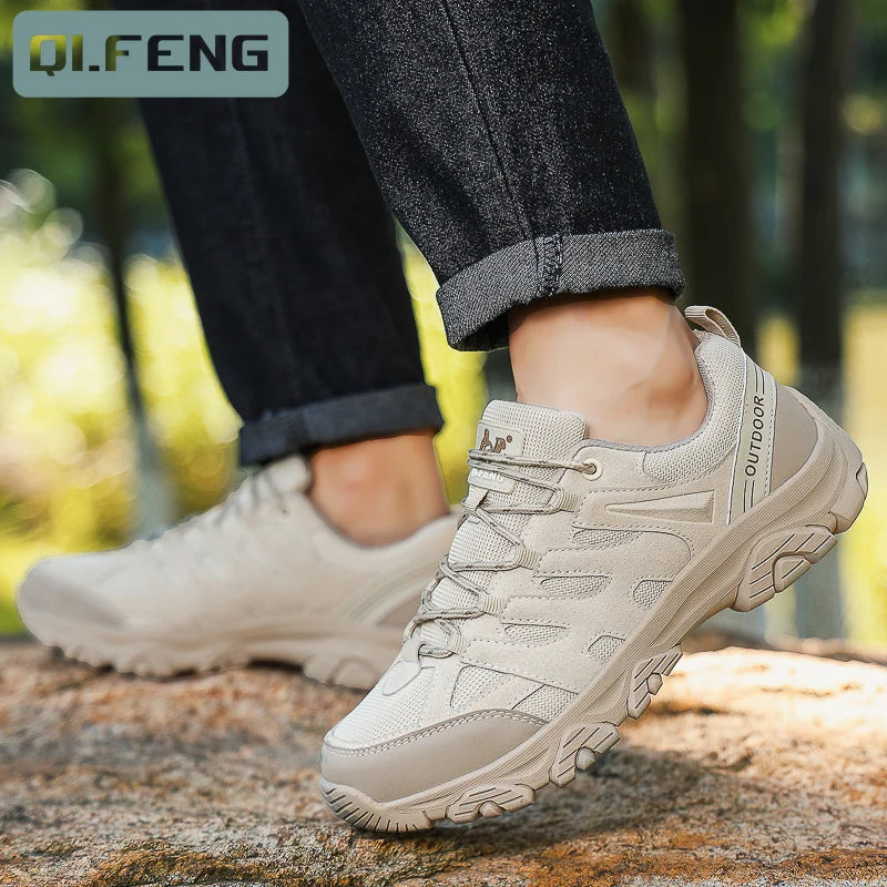 Men Women Outdoor Sports Hiking shoes Fashion Trekking Sneakers Comfort Footwear All Season Jogging Shoe For Man Breathable Shoe
