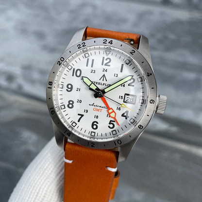 STEELFLIER Official SF792 GMT Mechanical Wristwatch NH34 Movement Super BGW9 C3 Luminous 200M Waterproof Men's Luxury Dive Watch