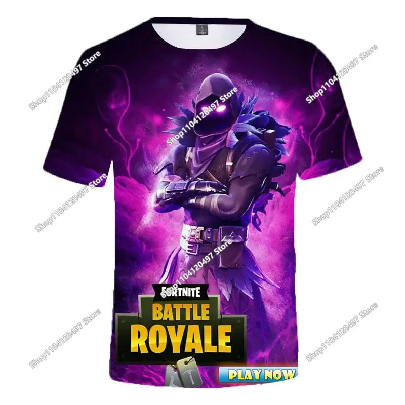 Halloween Peely 3D T-shirt Αγόρια Κορίτσια Χριστούγεννα Fortnite Tees Battle Royale Streetwear Παιδικά Victory Game Ανδρικά T-shirt Ρούχα