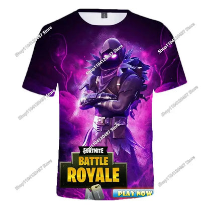 Halloween Peely 3D T-shirt Αγόρια Κορίτσια Χριστούγεννα Fortnite Tees Battle Royale Streetwear Παιδικά Victory Game Ανδρικά T-shirt Ρούχα