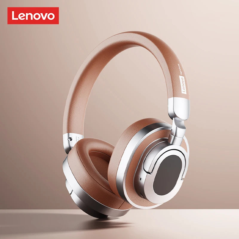 Lenovo LE602 Bluetooth 6.0 Over-Ear Headphones – HiFi Stereo ANC Wireless & Wired Gaming Headset with ENC HD Mic