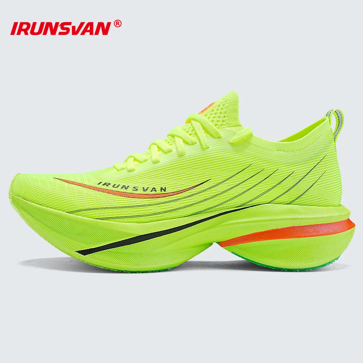 IRUNSVAN Rehuo 2.0PRO Full Length T800 Carbon Plate Running Shoes Marathon Professional Training, Men's 24098
