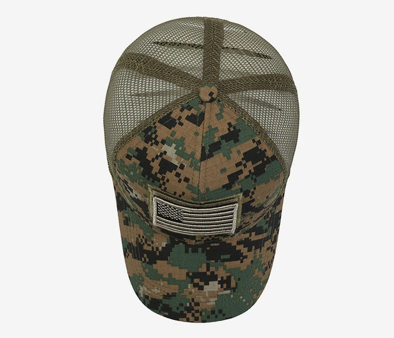 Spring And Summer New Mesh Breathable Personality Sticker Embroidery Women's Baseball Cap Mesh Hat Men's Outdoor Sunscreen Cap