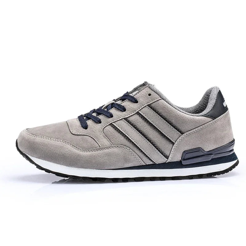 2025 New High Quality Men's Sneakers Leather Casual Shoes Autumn Breathable Men Shoes Male Flat Shoe Men's Casual Shoes