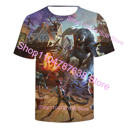 Letné tričko Raven Ultima Knight F-Fortnite s 3D potlačou Banana Peely Pánske tričko Battle Royale Hry Tričká Narodeninové darčeky