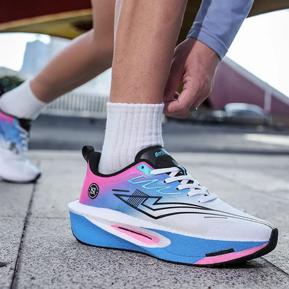 Men Running Shoes High-Quality Professional Training Lightweight Wear-Resistant Sports Flat Casual Sneakers for Man