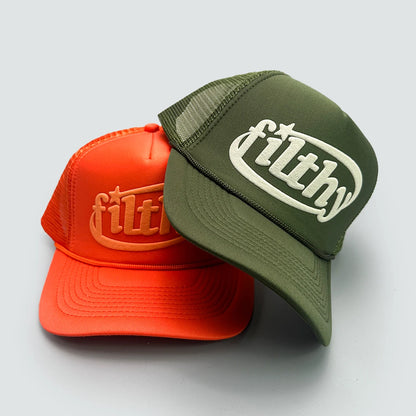 Color Block filthy Letters Baseball Hats New Unisex Sunshade Color Block Breathable Personal Versatile Mesh Fashion Trucker Caps