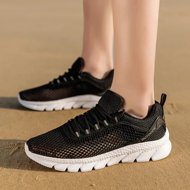 Men Women Quick-Dry Wading Shoes Water Shoes Breathable AquaIn Upstream Antiskid Outdoor Sports Wearproof Beach Sneakers 39-46