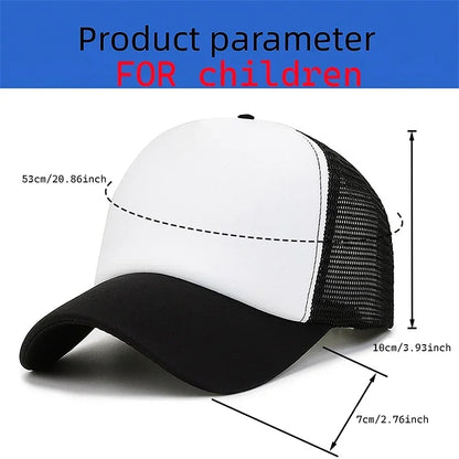 SpongeBobs SquarePants Casual Polyester Sun Hat Truck Driver Baseball Cap Universal Kid Peripheral Adult Anime Adjustable Sunhat