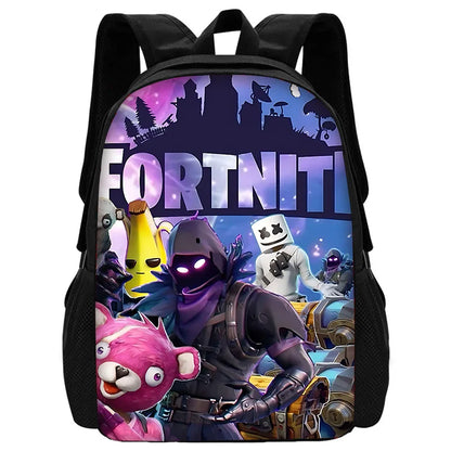 Нова хитова игра FortniteS – детски раници за момчета и момичета, ученически подарък за рожден ден, детски училищни чанти, унисекс къмпинг раница, издръжлива рюкзак раница