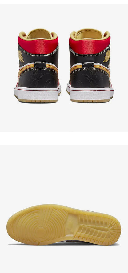 Nike Genuine Air Jordan 1 Mid SE GC Men's and Women's Basketball Shoes DV0576-176