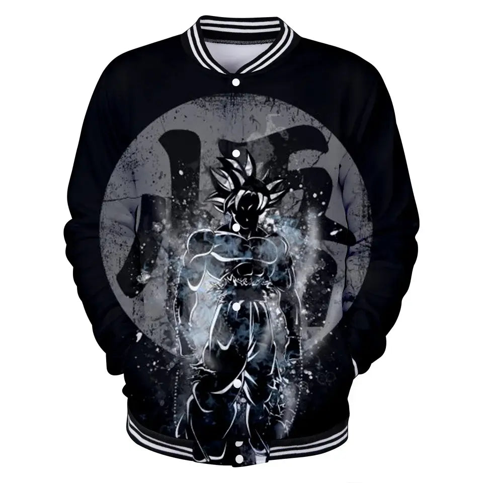 Dragon Ball Goku Kid Men Zipper Hoodie Cartoon Japan Style Anime Women Sweatshirt 2025 New Fashion Children Jackets Coat, produit gaming premium Fraquane