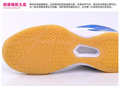 Sapatos de badminton para competição profissional, para homem e mulher, sapatos desportivos unissexo, sapatos de ténis, leves, ténis de mesa