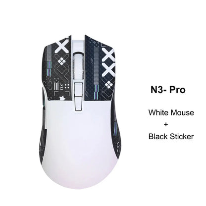 Motospeed Darmoshark N3 Pro Bluetooth brezžična gaming miška, dvojni 8K, tri-mode, polnilna, PAW3395, 64g, ergonomska miška za gamerje