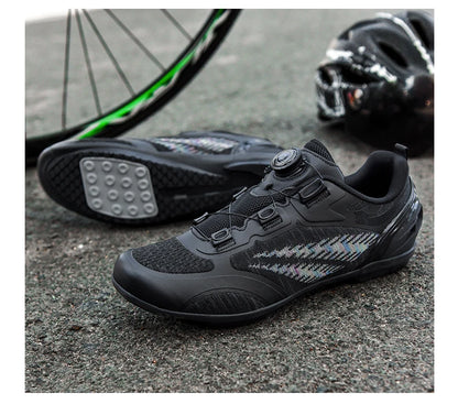 Mtb Cycling Shoes Men Women T03 Purple Breathable Speed Self-Locking Road Cycling Sports Shoes Outdoor Racing Training Sneakers