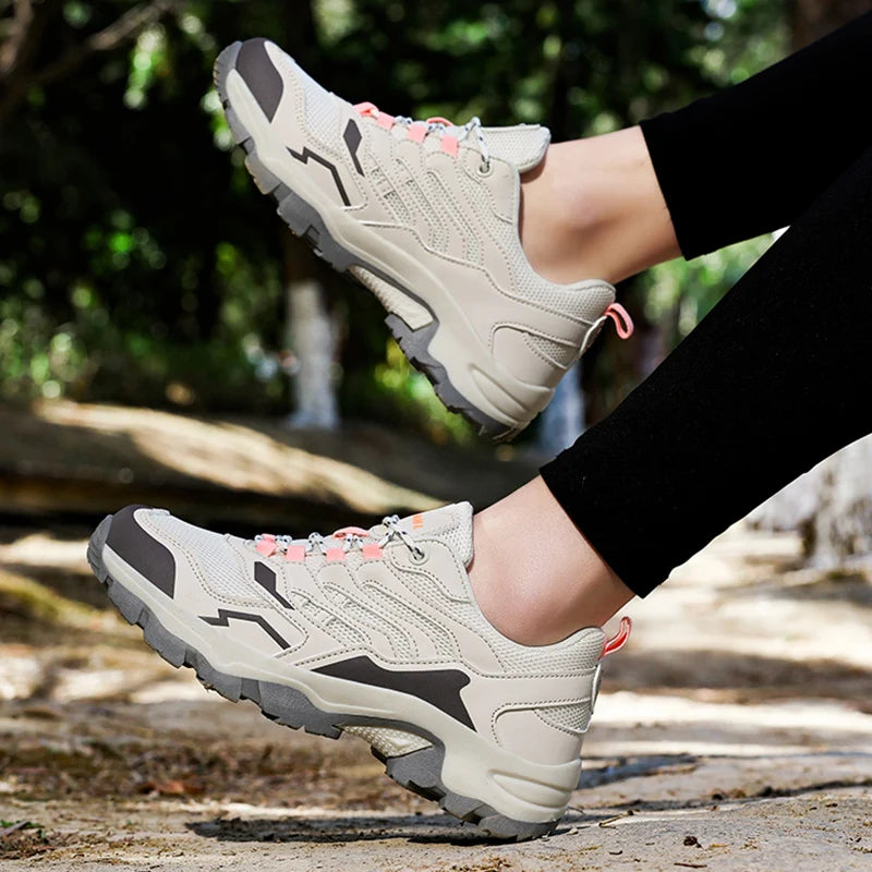 Zapatillas de senderismo unisex para actividades al aire libre, zapatillas deportivas de senderismo, zapatillas antideslizantes e impermeables para acampada, zapatillas deportivas para actividades al aire libre, zapatillas para caminar