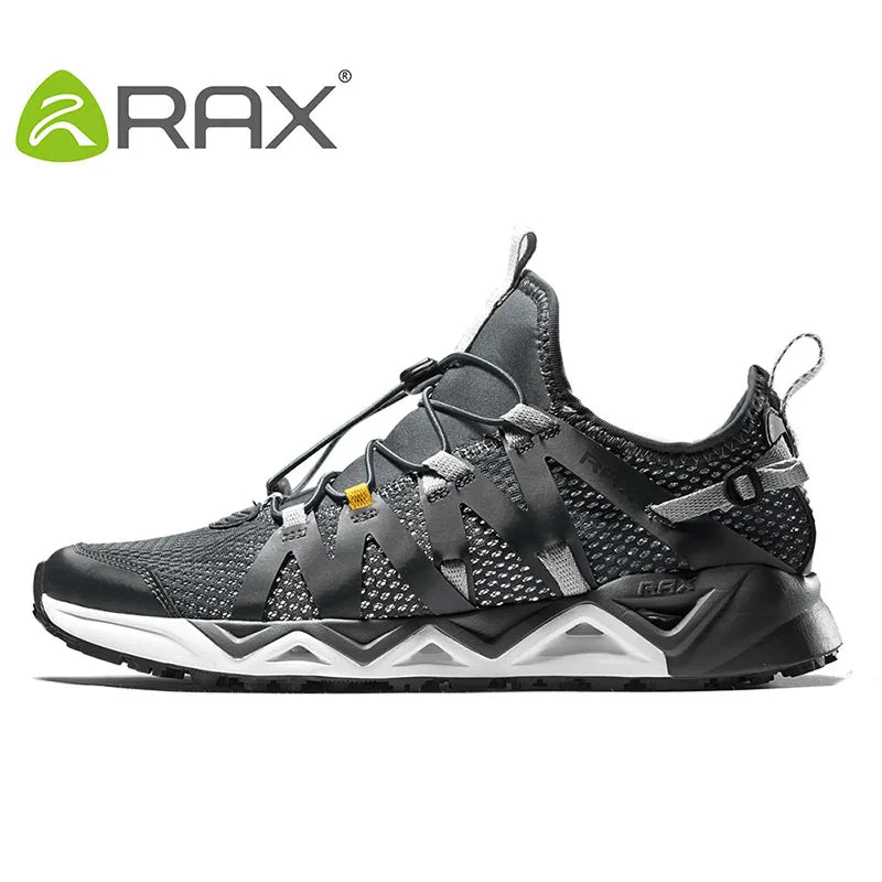 RAX Novos Sapatos de Caminhada de Verão para Homem e Mulher, Respiráveis, para Caminhada em Riachos, Trekking, Aqua Shoes, Pesca Outdoor, Campismo e Sneaker para Homem