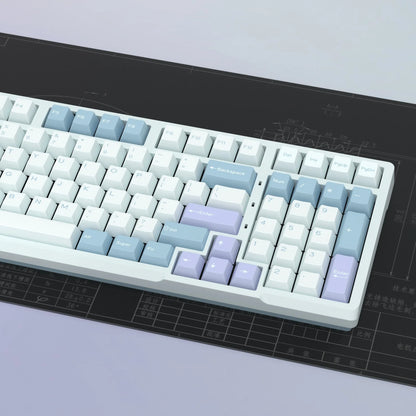 KBDiy GMK Illusion Set di tasti profilo Cherry Double Shot PBT ISO per tastiera meccanica gamer Kit Gaming stile rétro