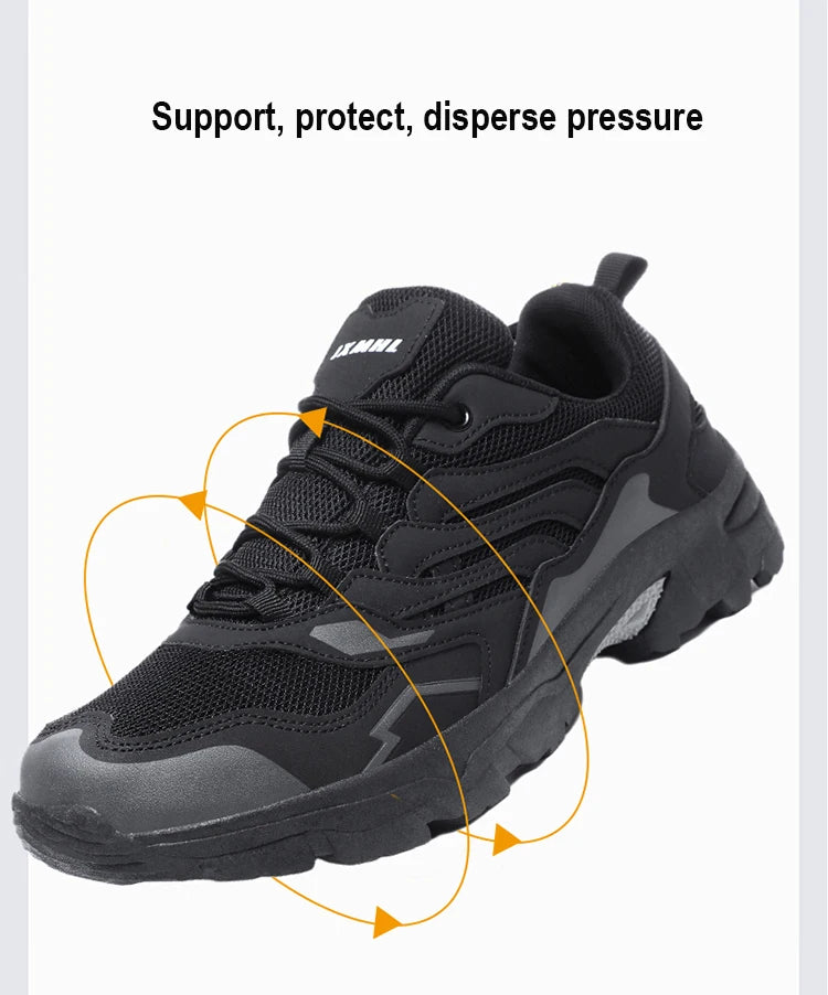 Zapatillas de senderismo unisex para actividades al aire libre, zapatillas deportivas de senderismo, zapatillas antideslizantes e impermeables para acampada, zapatillas deportivas para actividades al aire libre, zapatillas para caminar