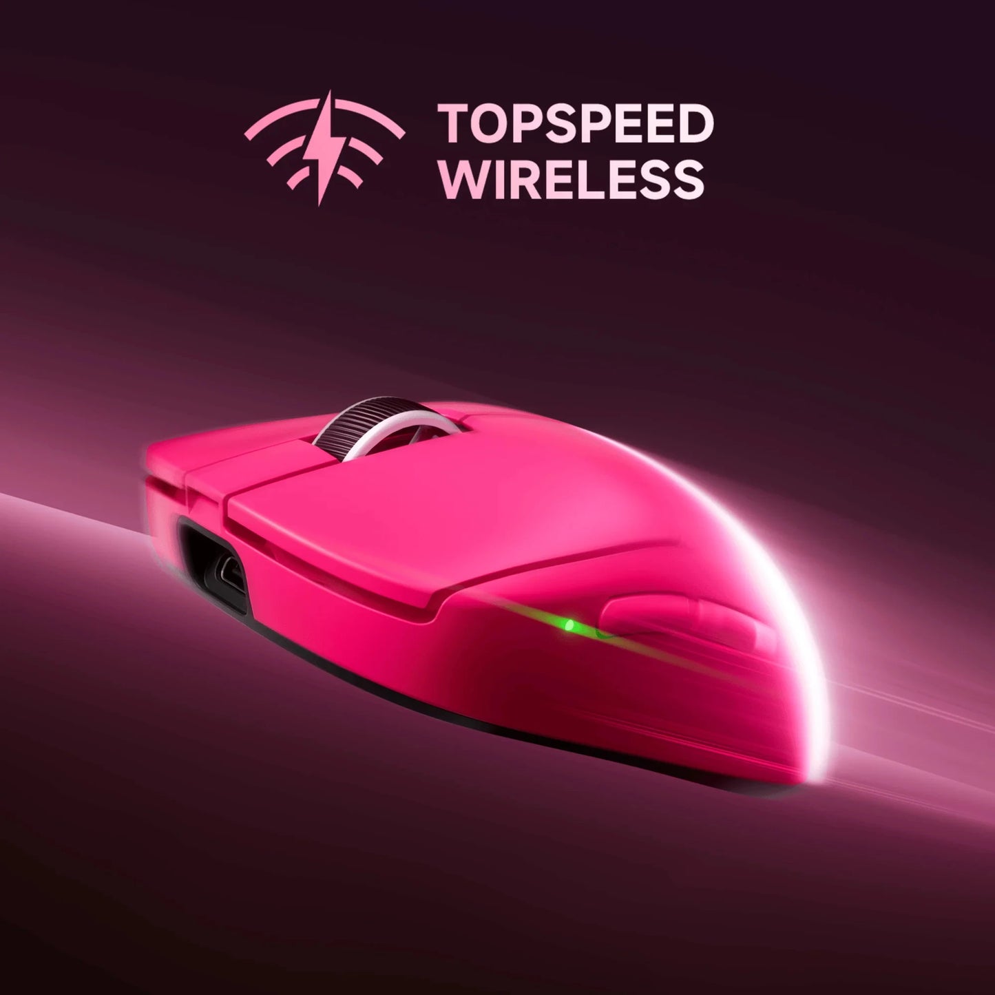 MCHOSE A7 V2 mouse da gaming wireless leggero, doppia frequenza di polling 8,000Hz, PAW3950 TI, mouse per gaming, eSport e ufficio