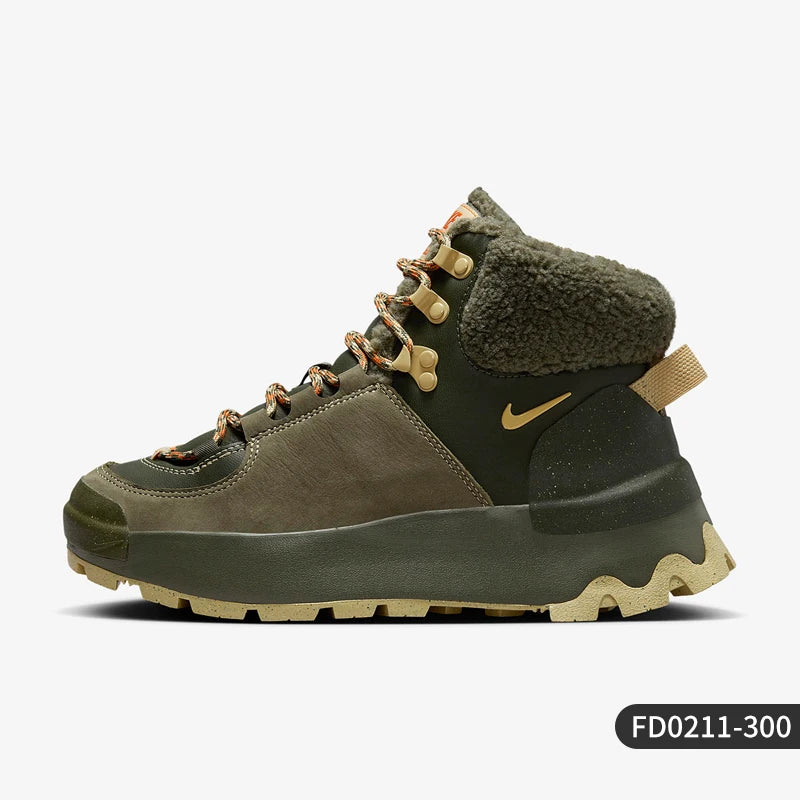 Nike Genuine 2023 Winter New - Zapatillas de ocio cálidas de felpa para mujer, moda invierno, FD0211-300