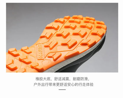 HUMTTO hiking shoes men's winter high-top warm non-slip hunting shoes women outdoor sports cushioning snow boots Tactical boots