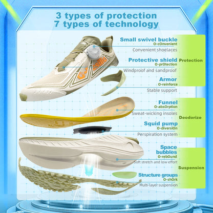 ONEMIX Autumn Winter Travel Casual Sports Shoes Men Outdoor Walking Shoes Light Wear Non-Slip Daddy Shoes Trekking Sneakers Man