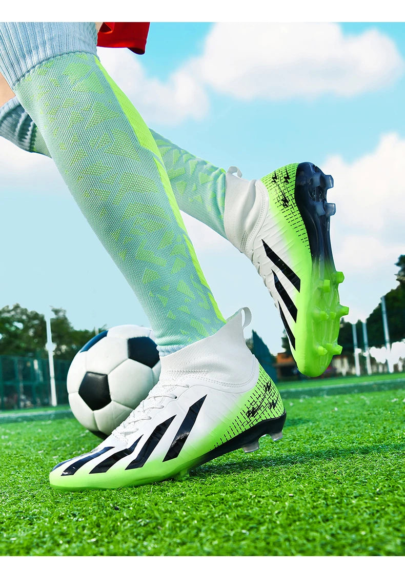 Double Star 2026 New Low-Top AG Football Boots Ultralight Professional Outdoor Men's Soccer Cleats Size 35-45