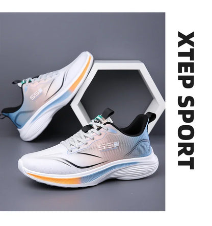 Zapatillas de maratón con suela de carbono para hombre, zapatillas deportivas informales, con amortiguación de aire, lujosas, cómodas, ligeras, para correr, calzado masculino