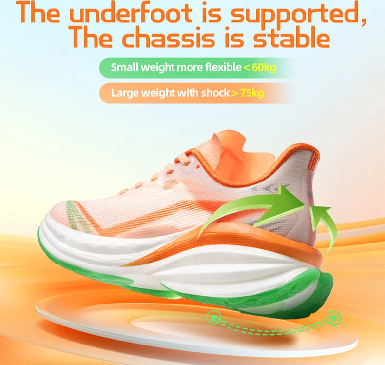 Scarpe da running ONEMIX YUE SHUANG da uomo con cuscinetto d’aria, sneakers sportive da coppia, scarpe da corsa per sport all’aperto e camminata da donna