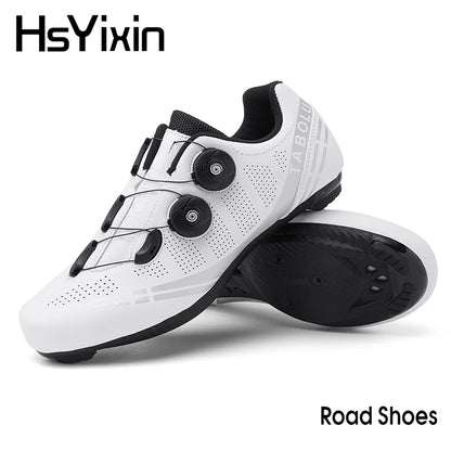 MTB cycling shoes breathable men and women off-road mountain bike cycling shoes self-locking speed mountain bike pedal shoes