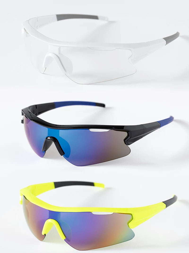 2026 UV400 Outdoor Sport Cycling Sunglasses Windproof Mountain Bike Bicycle Glasses for Men And Women Hiking Running