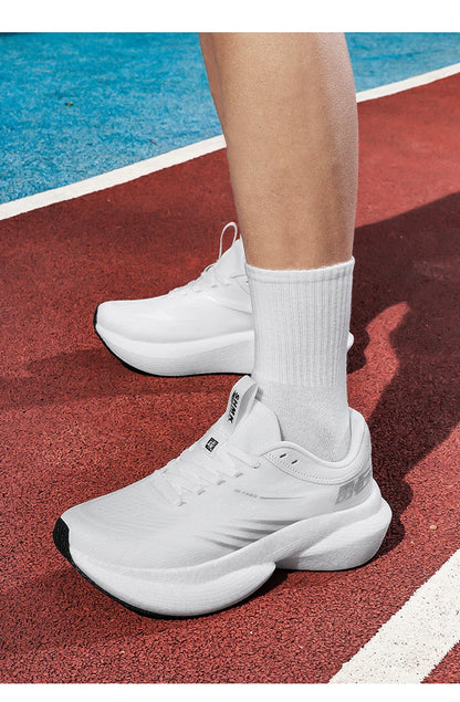 New Running Shoes Carbon Plate Marathon Men Sports Breathable Lightweight Women's Comfortable Athletic Non-slip Sneakers Casual