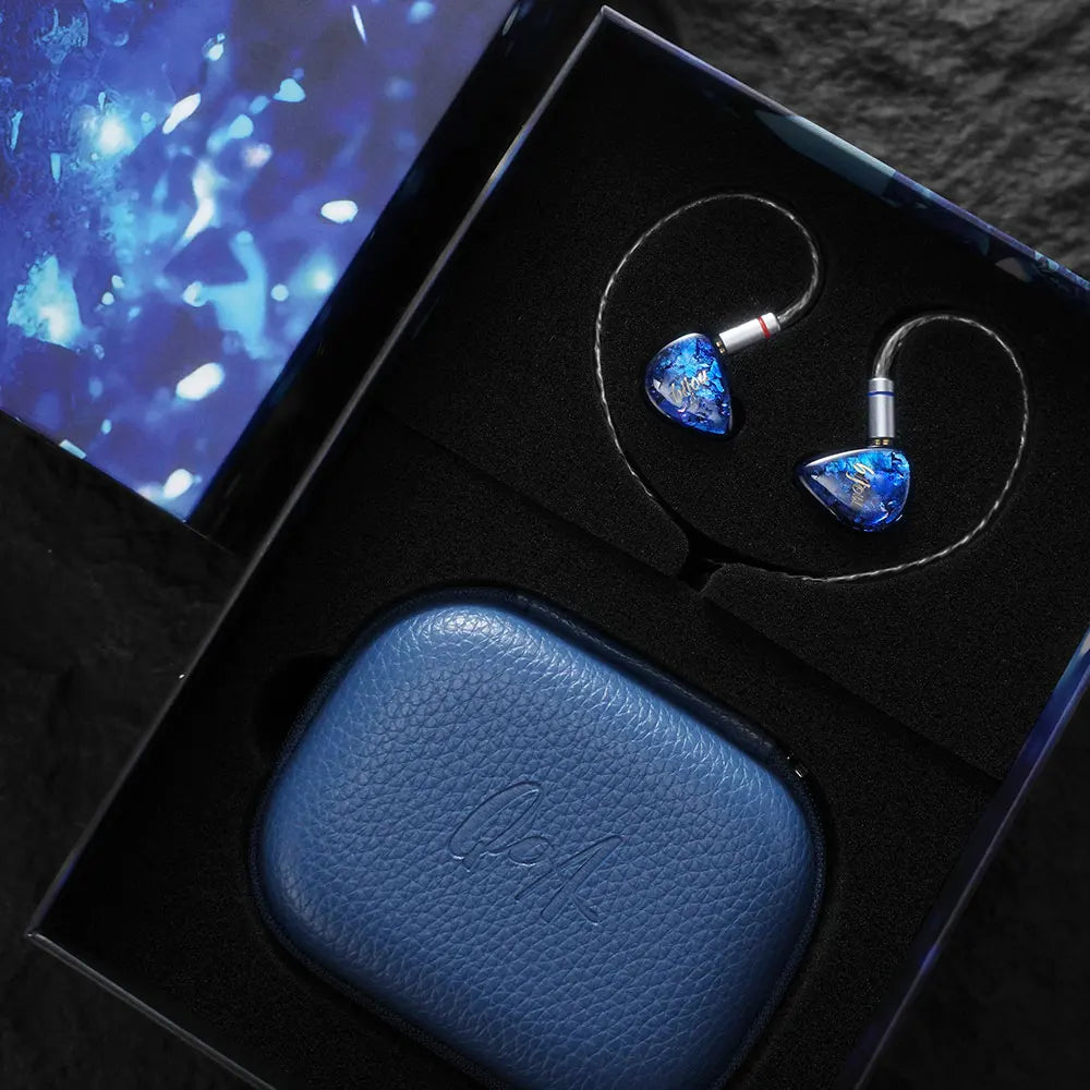 Nouveaux écouteurs intra-auriculaires QoA Bijou 1DD+1BA+1BCD, moniteur hybride HiFi IEMs avec câble de casque et fiches 3,5 mm et 4,4 mm