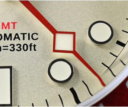 San Martin 39mm NH34 GMT Men Luxury Watch Bidirectional Aluminum Bezel Automatic Mechanical Sapphire 100M Waterproof  SN0109