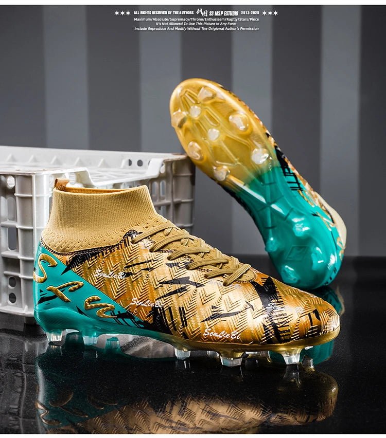 Professional Football Boots Men Soccer Shoes Society Football Cleats FG Ultralight Training Soccer Sneakers Outdoor Sports Shoe